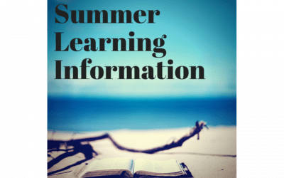 Summer Learning Update