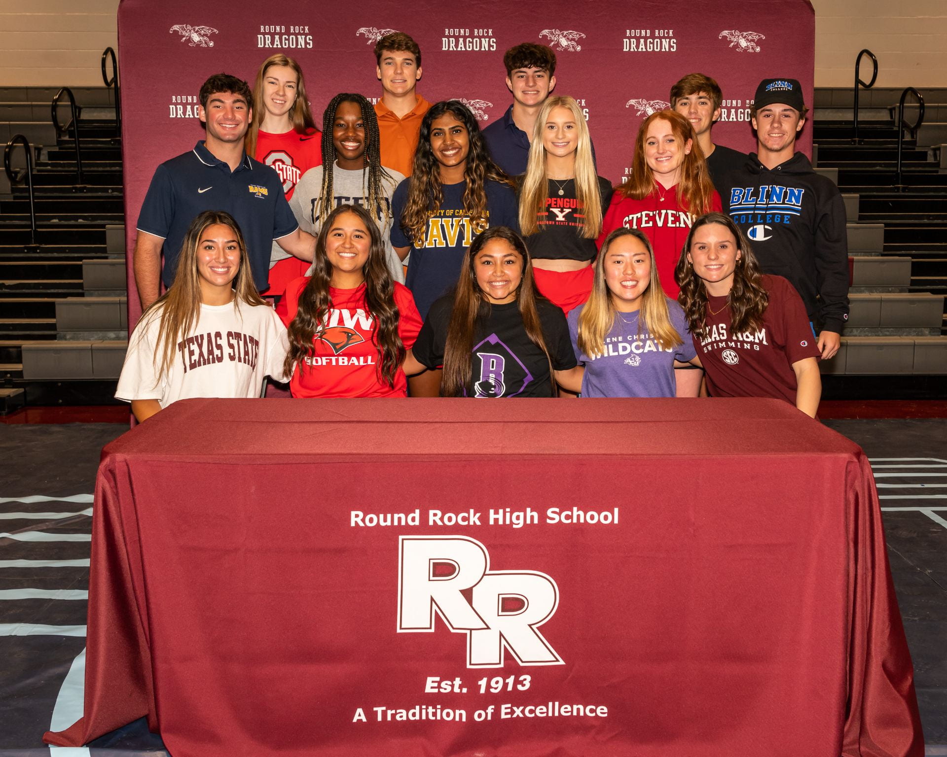Congratulations to these Student Athletes Round Rock High School