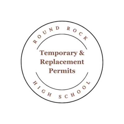 Temporary & Replacement Permits Button